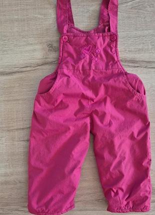 Зимовий напівкомбінезон 12м