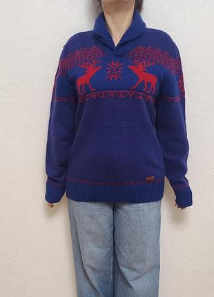 Вовняний джемпер franklin marshall 3