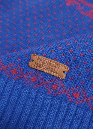 Вовняний джемпер franklin marshall 8