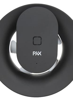 Вентилятор накладной pax norte black (таймер, датчик влажности, программируемый, wifi управление)