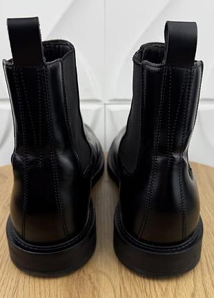 Оригінальні чоловічі шкіряні челсі massimo dutti 5