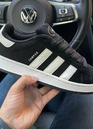 Adidas campus black white