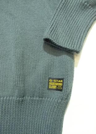 Мужской джемпер свитер полувер g - star raw р.m-l/xl5 фото