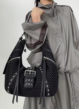 Жіноча сумка чорна y2k нова на плечк