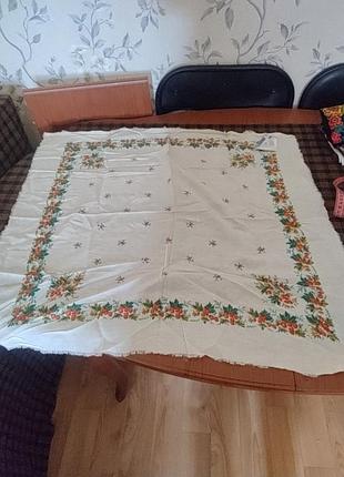 Платок женский 75х71 похожий на хб с этикеткой