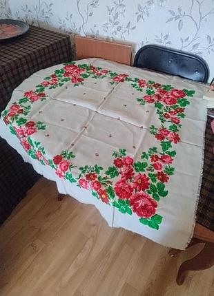 Платок женский 95х95 похожий на шерсть