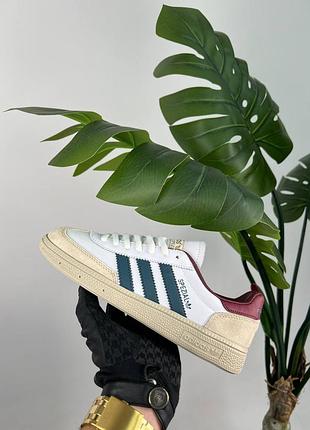 🌺женские кроссовки adidas spezial white beige