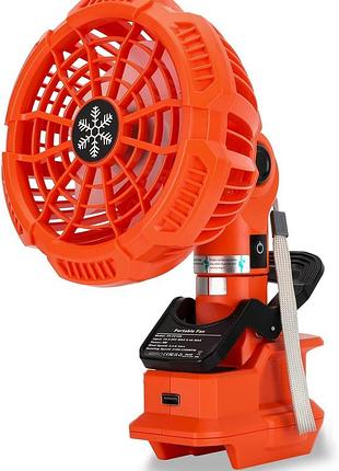 Портативный вентилятор с зажимом для литиевой батареи black+decker 20 в, вентилятор для детской коляски с питанием