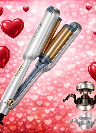 Плойка для волос tymo rovy wave curling iron инструмент для завивки волос для глубокого завивки, ионная плойка beach waves