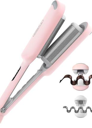 Плойка для волос tymo rovy wave curling iron инструмент для завивки волос для глубокого завивки, ионная плойка beach waves