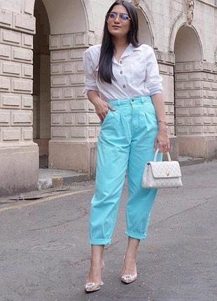 Джинсы свободного кроя zara