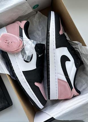 Кроссовки nike jordan 1 low og bleached coral cz0790-061