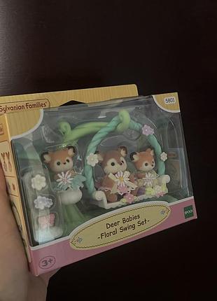 Sylvanian families deer babies 3