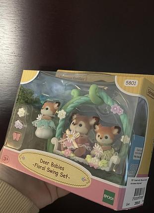 Sylvanian families deer babies 4