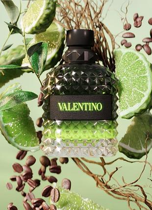🍋‍🟩оригинал 15ml. valentino born in roma green stravaganza uomo туалетная вода для мужчин, мужской аромат 2024 года миниатюра