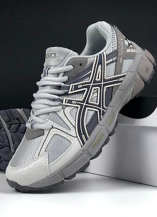 12683 asics gel kahana 8 темно сірі 2050 грн