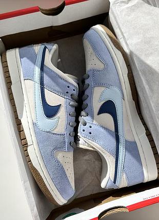Кросівки кеди nike sb dunk low se 85 coconut milk blue dark grey   do9457-119