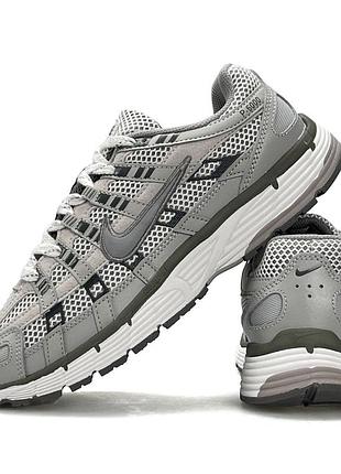 Мужские кроссовки nike p-6000 light grey