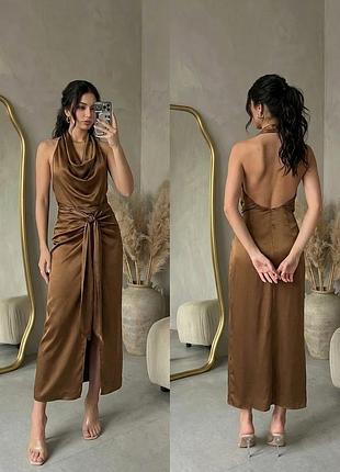 Сатинова сукня zara