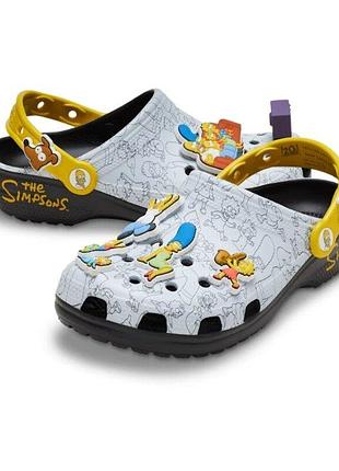 Crocs сабо детские подростковые the simpsons classic clog