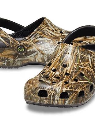 Crocs сабо realtree max-7 classic clog