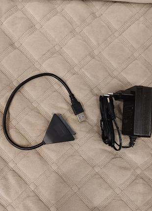 Адаптер csl usb 3.2 gen1 type-a до sata 2