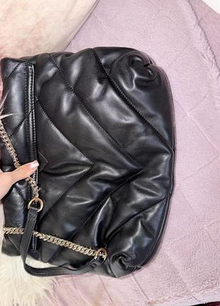 Сумка zara чорна 3