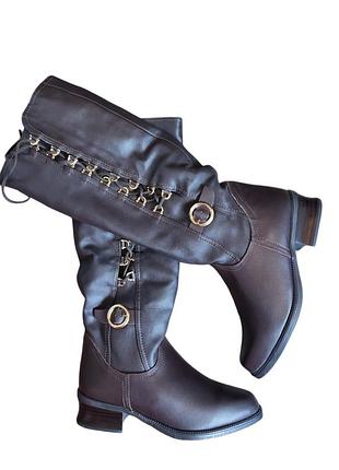 Винтажные сапоги / натуральная кожа / vena moda austria / handmade ➡️ 40р