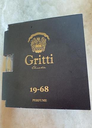 Gritti 19-68 парфумована вода для чоловіків (пробник)