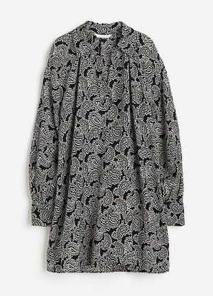 Стильное оверсайз рубашечное платье h&amp;m размер м
