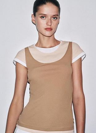 Классная двойная бежевая футболка zara
🌀🌀🌀🌀🌀🌀🌀🌀🌀🌀🌀🌀🌀