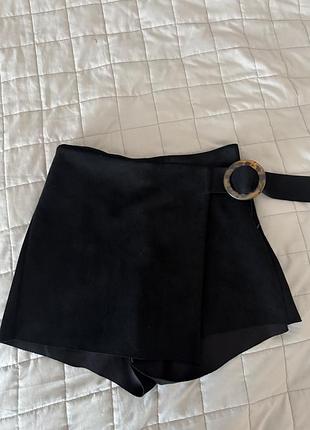 Юбка шорти спідниця zara