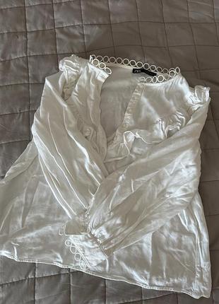 Сорочка блуза рубашка zara