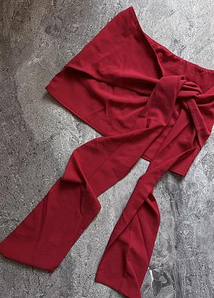 Спідниця міні із завʼязками