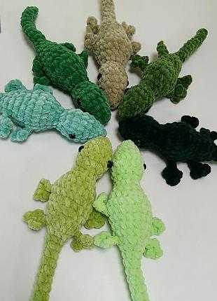 Ящерки ящерица плюшеві іграшки игрушки 25 см.