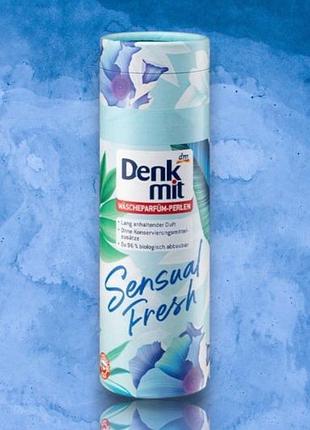 Ополіскувач для білизни denkmit sensual fresh в гранулах 275 г