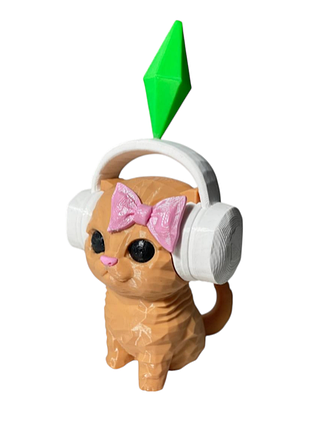 Танцюючий кіт the sims cat dance фігурка мем 3d друк