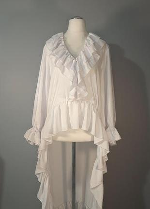 Туніка в стилі бохо лляна