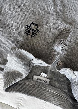 Fagottino long sleeve polo реглан поло довгий рукав