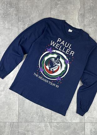 Paul weller 1993 винтажный лонгслив кофта