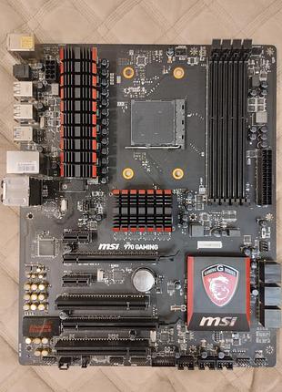 Материнська плата msi 970 gaming.