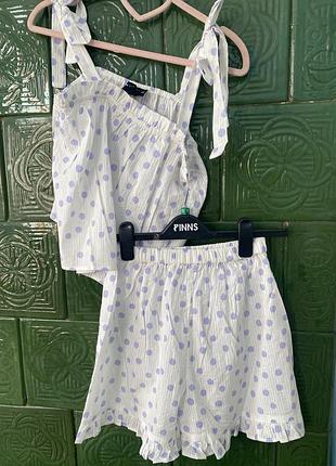 Пижама 100% хлопок asos design нереально красивая 44 с