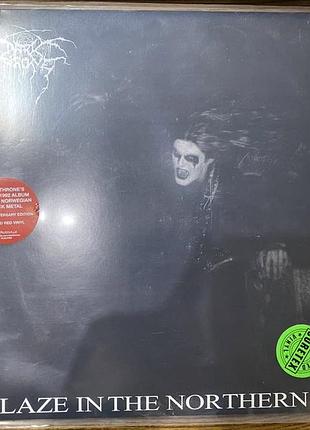 Виниловая пластинка darkthrone, limited edition, a blaze in the northern sky
