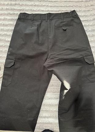 Чорні штани з кишенями workwear 6