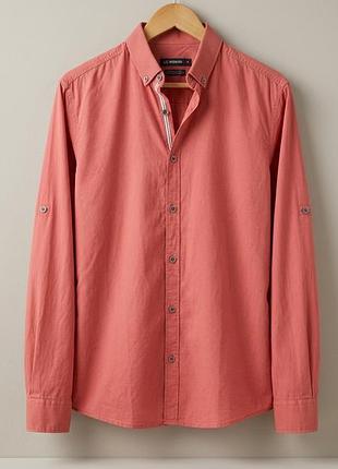 Чоловіча сорочка lc waikiki (casual slim fit), розмір м