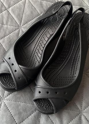Crocs slingback w7 ідеальний стан