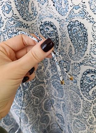 Сукня з принтом пейслі 9