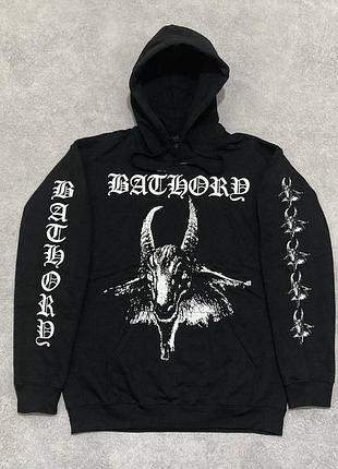 Нова кофта / худі bathory - метал мерч рок (emperor darkthrone burzum mayhem)