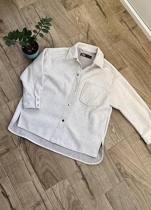 Сорочка пальто zara