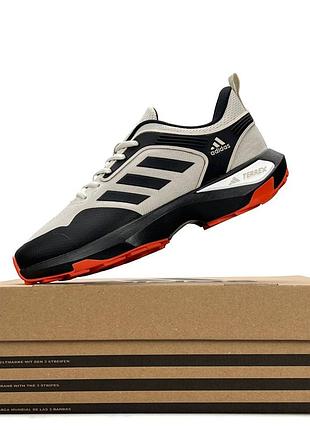 Мужские кроссовки adidas terrex beige black